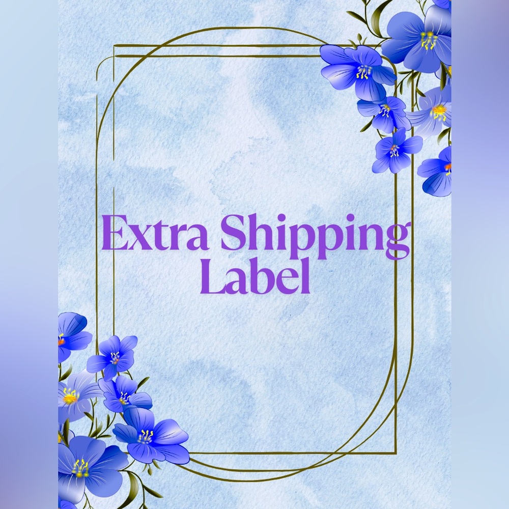 Extra Shipping Label